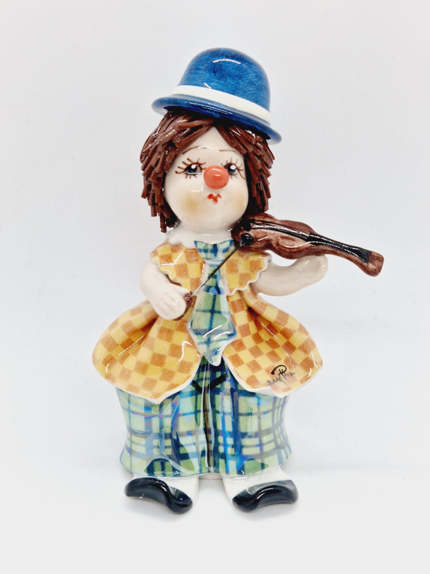 Boy playing violin