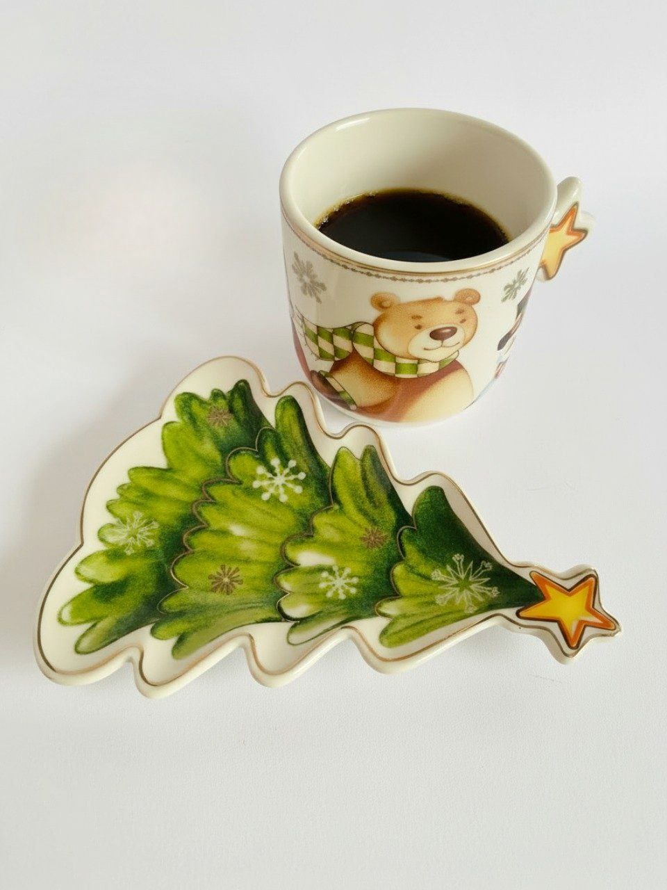 Christmas espresso set