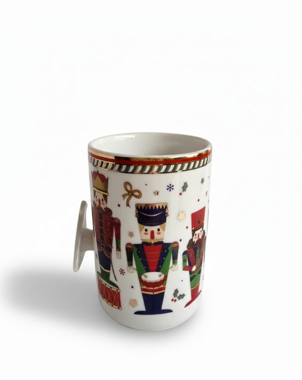 Christmas tea cup
