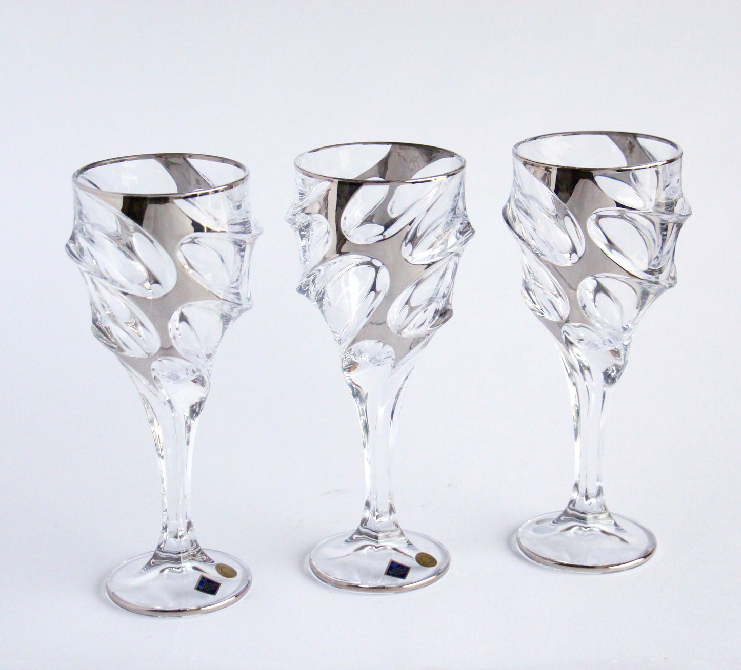 Crystal wine set- calypso