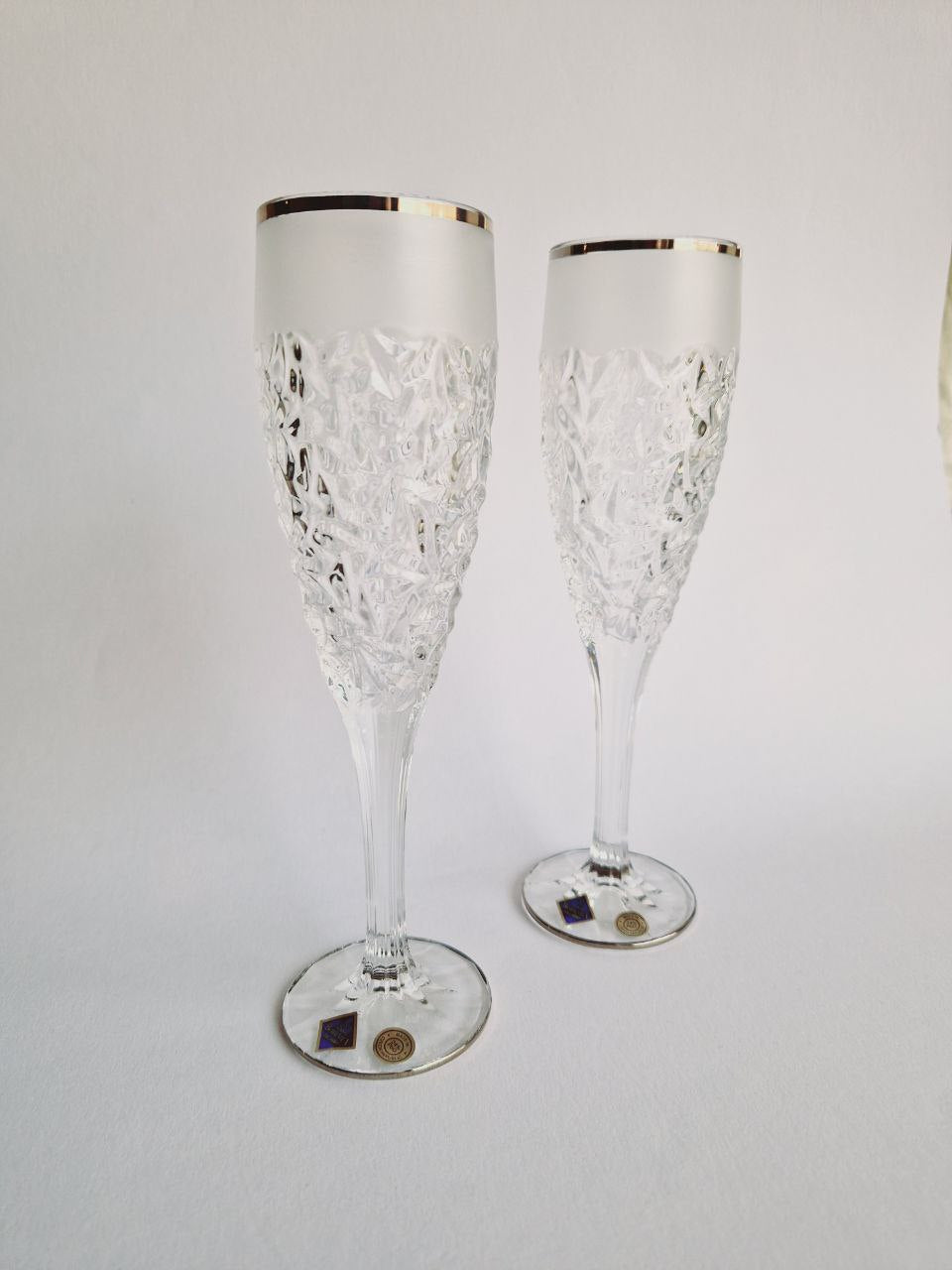 Crystal champagne matte set- nicolette