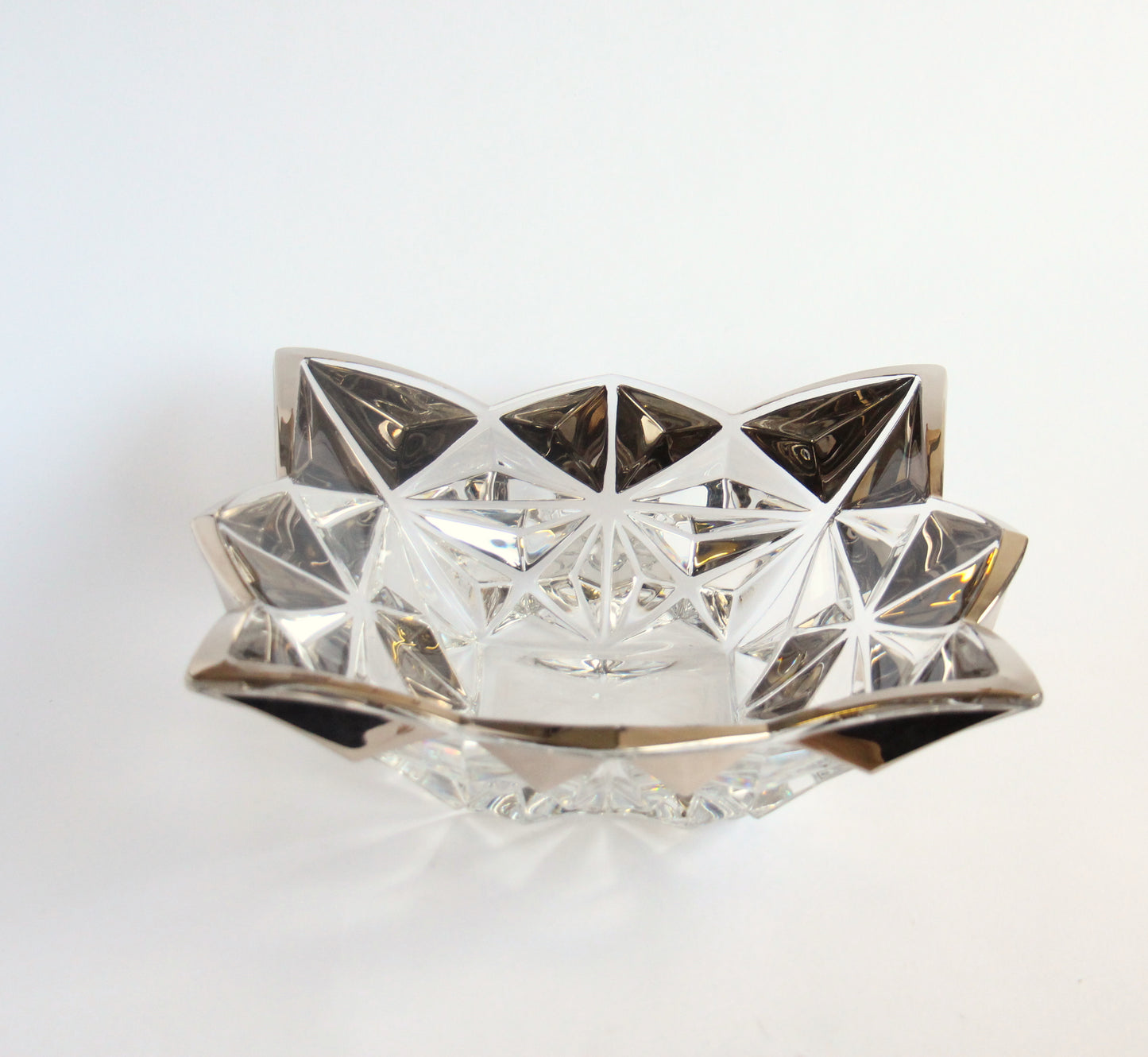 Crystal Bowl - Pyramid