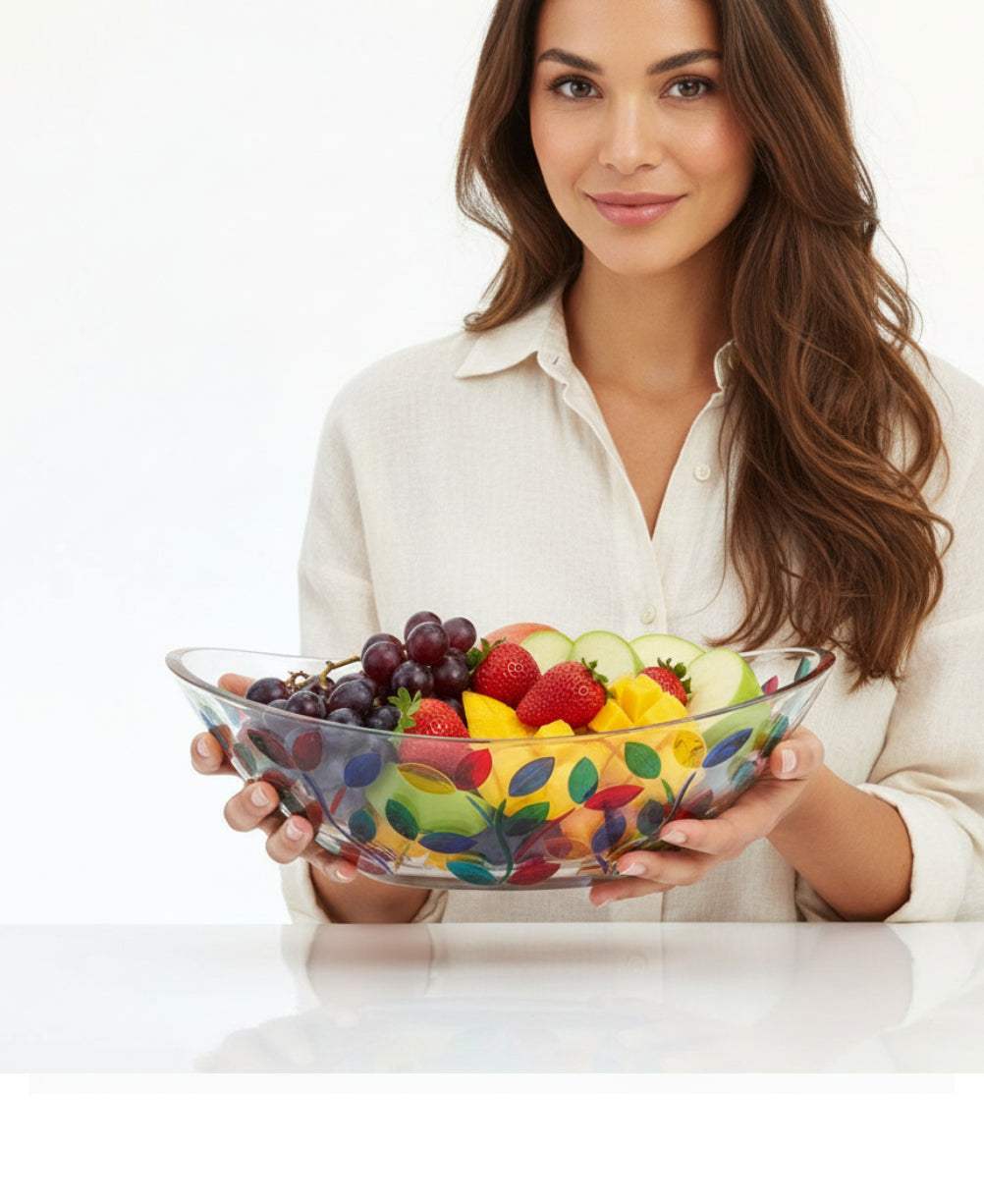 Colour oval bowl- Laurus