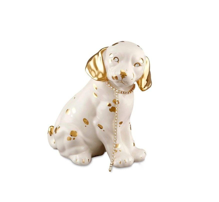White dalmatian dog
