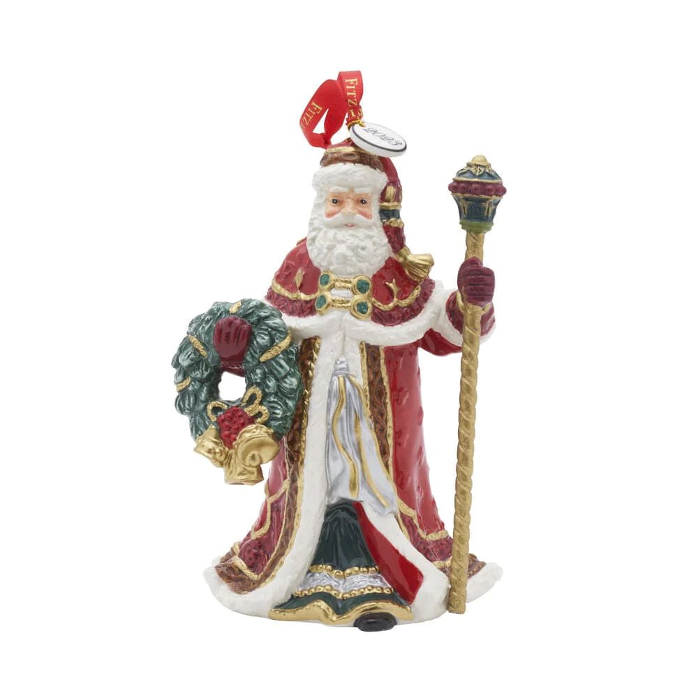 Holiday santa bell