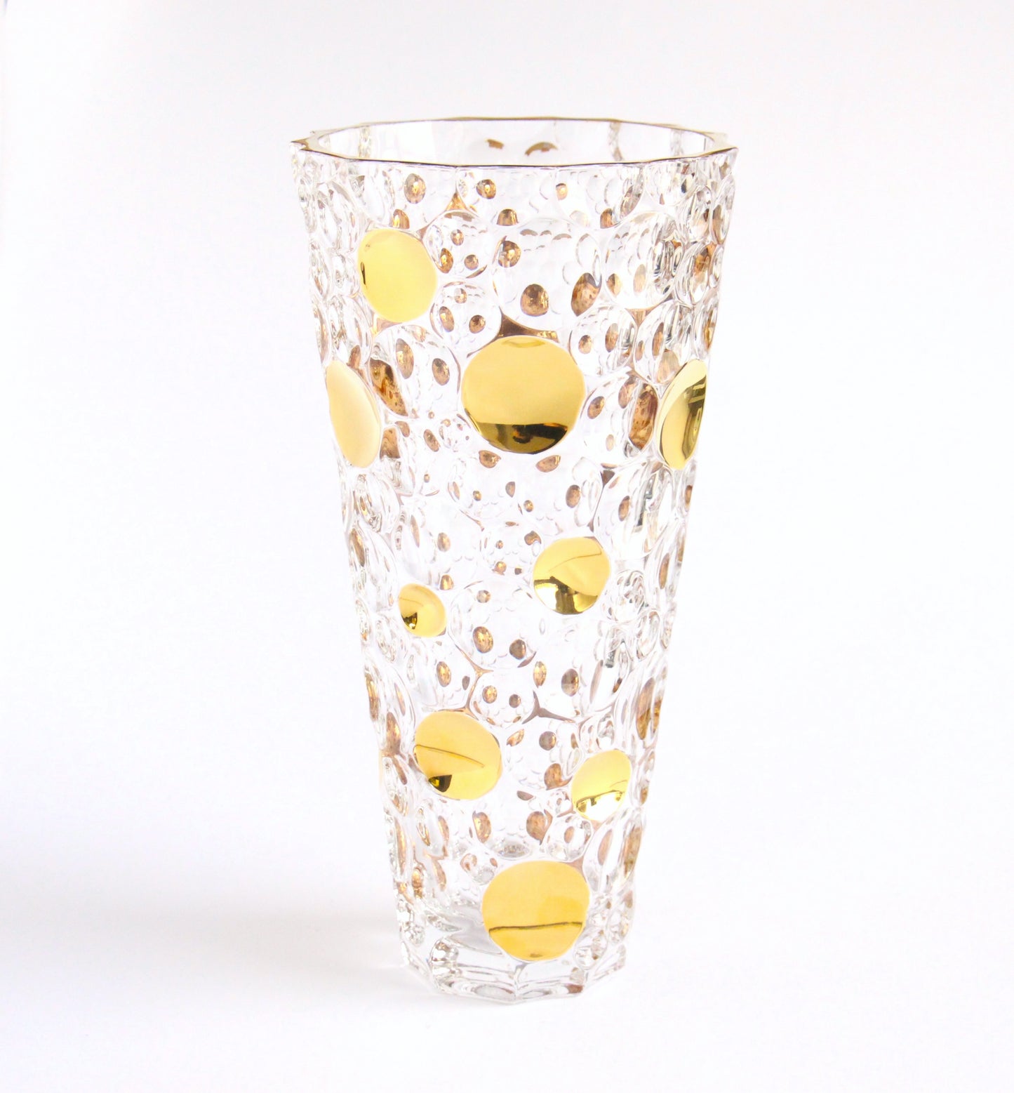 golden crystal vase "310"