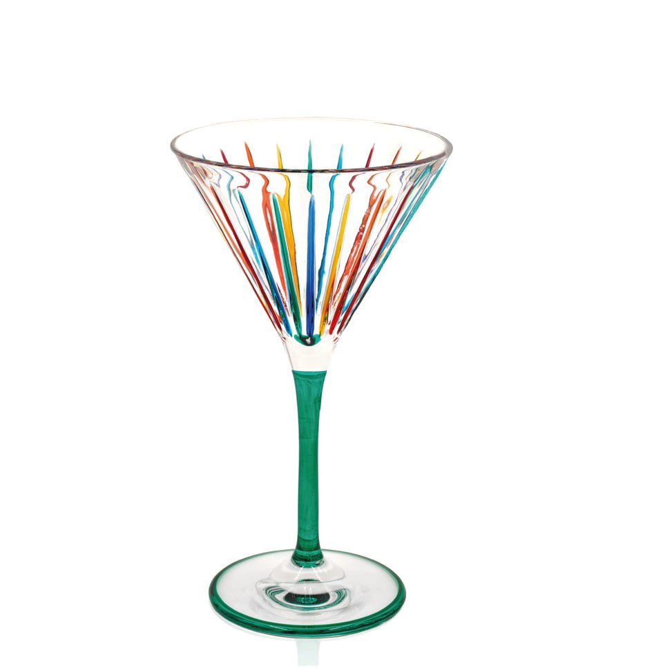 Crystal martini set- Timeless