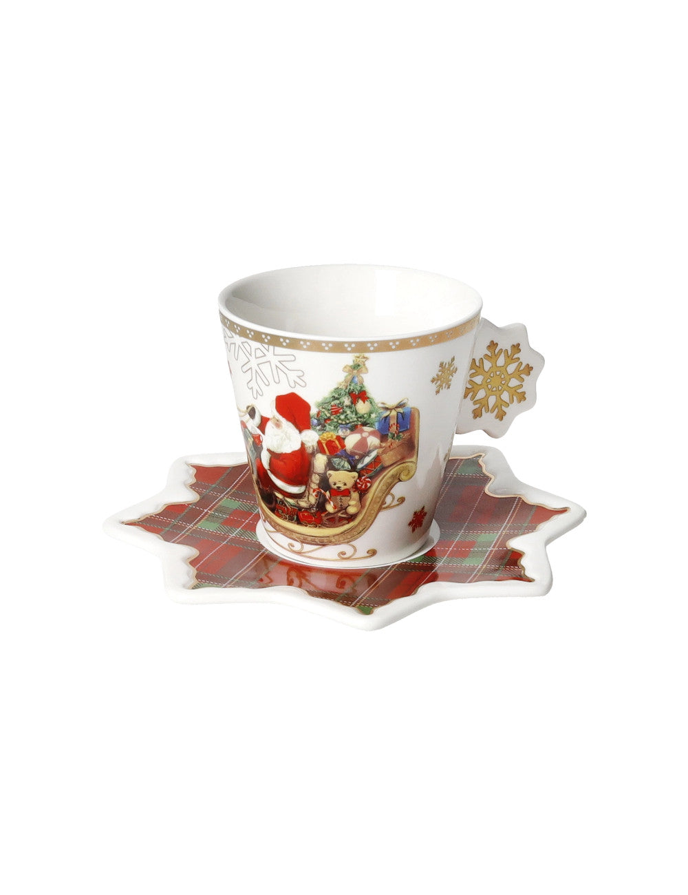 Christmas espresso cups