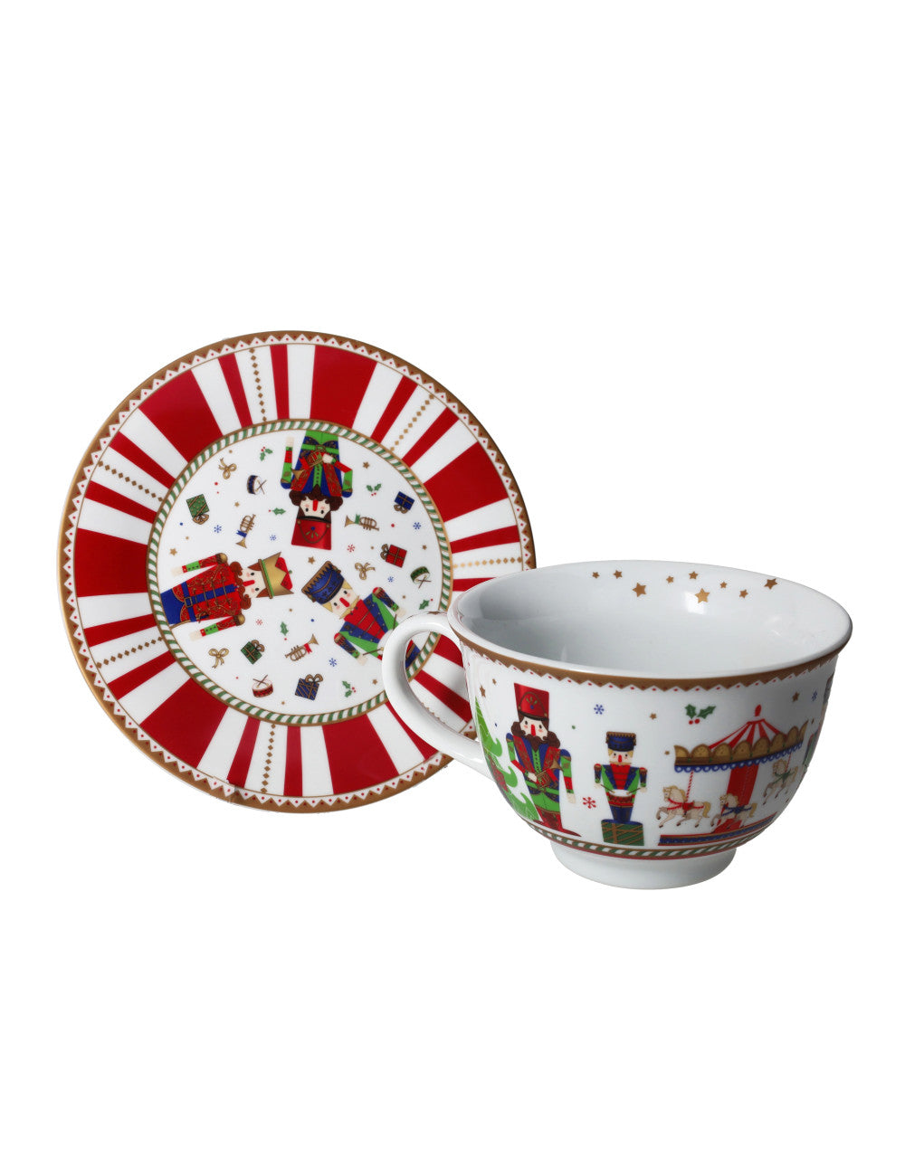 Christmas tea cup