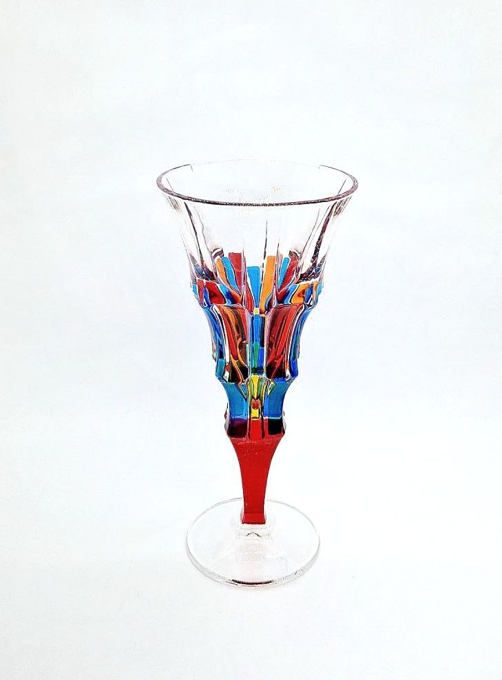 Colour wine set- cascade