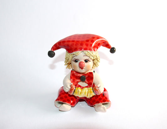 CLown with accordion