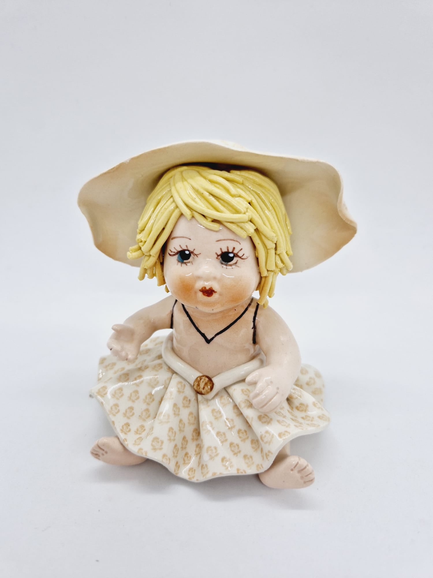 Baby with blonde hair