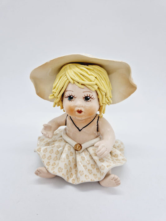 Baby with blonde hair