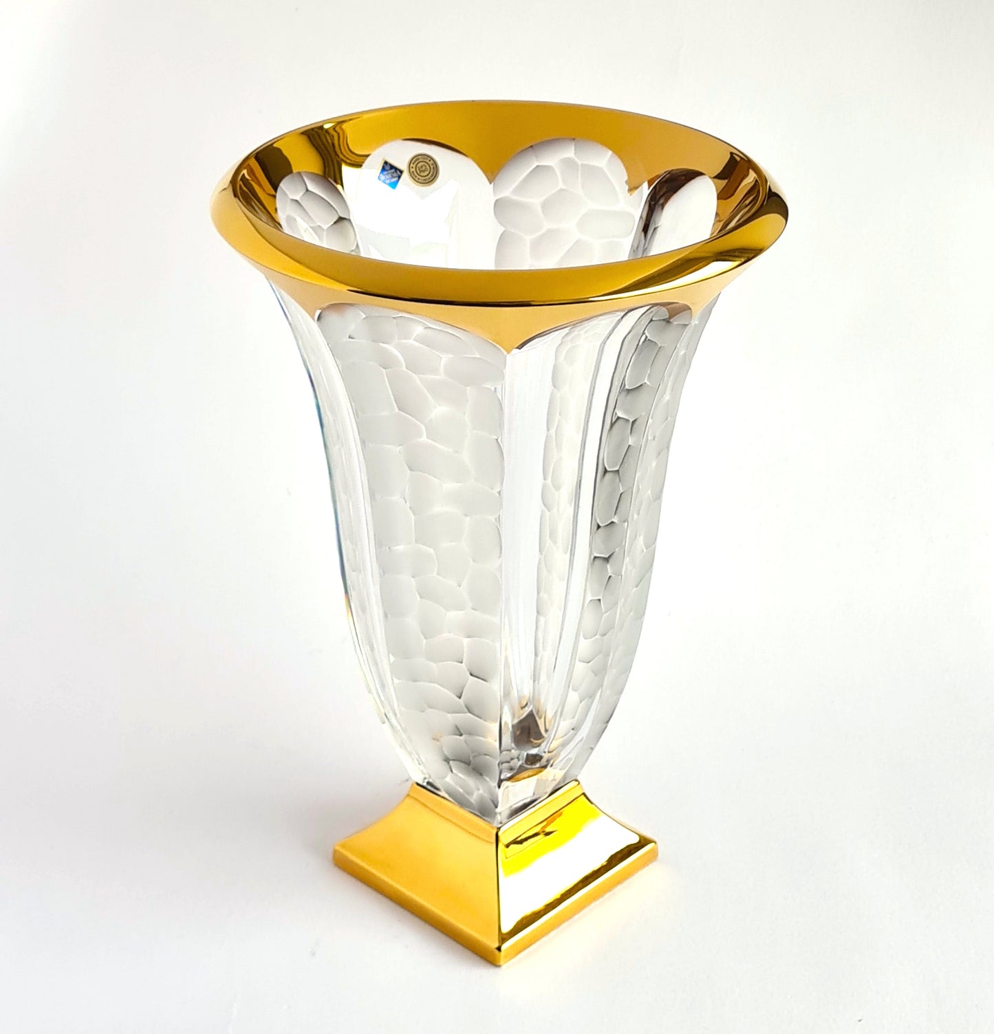 Crystal Vase- Snake Skin