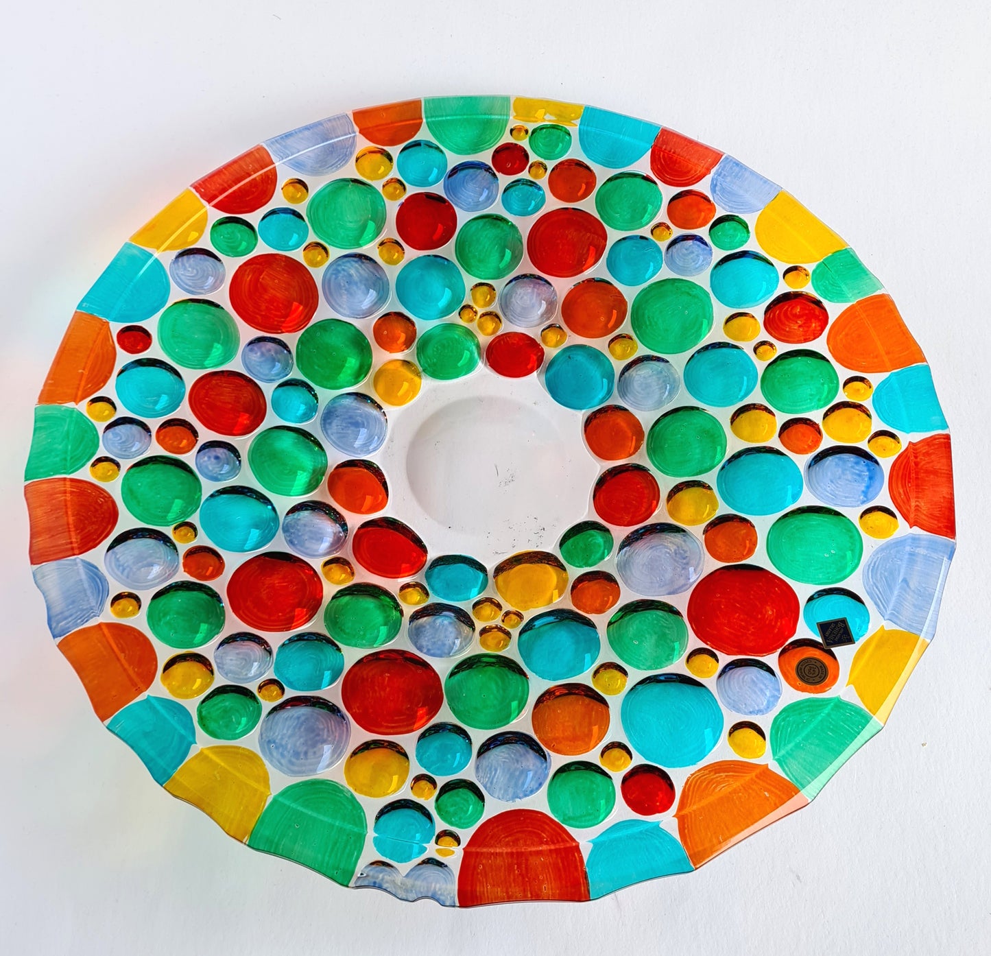 Crystal Cake Platter- lisboa