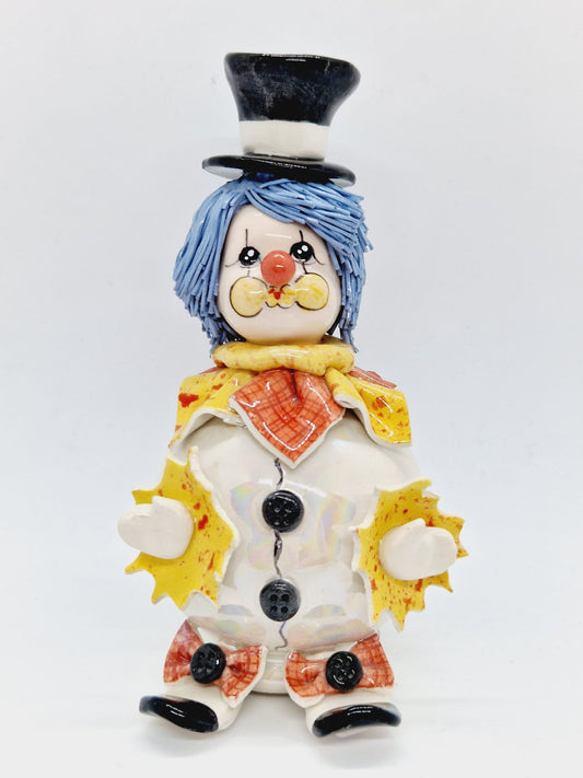 Standing clown piggy bank
