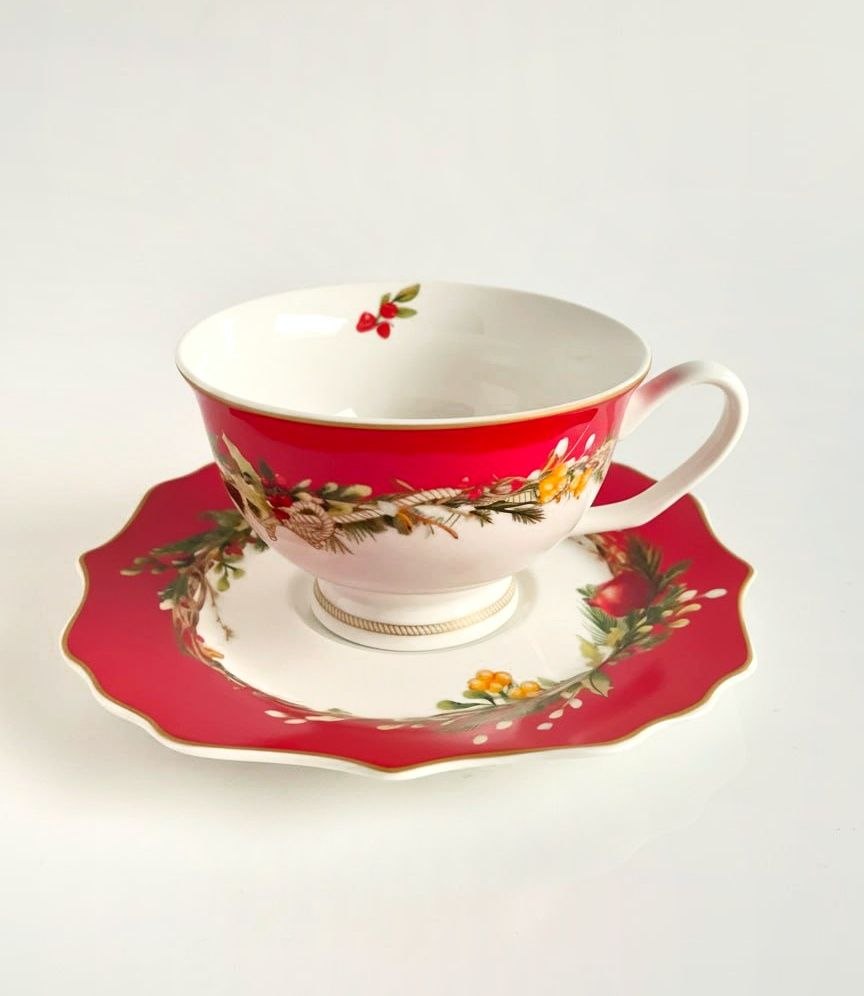 Christmas tea set