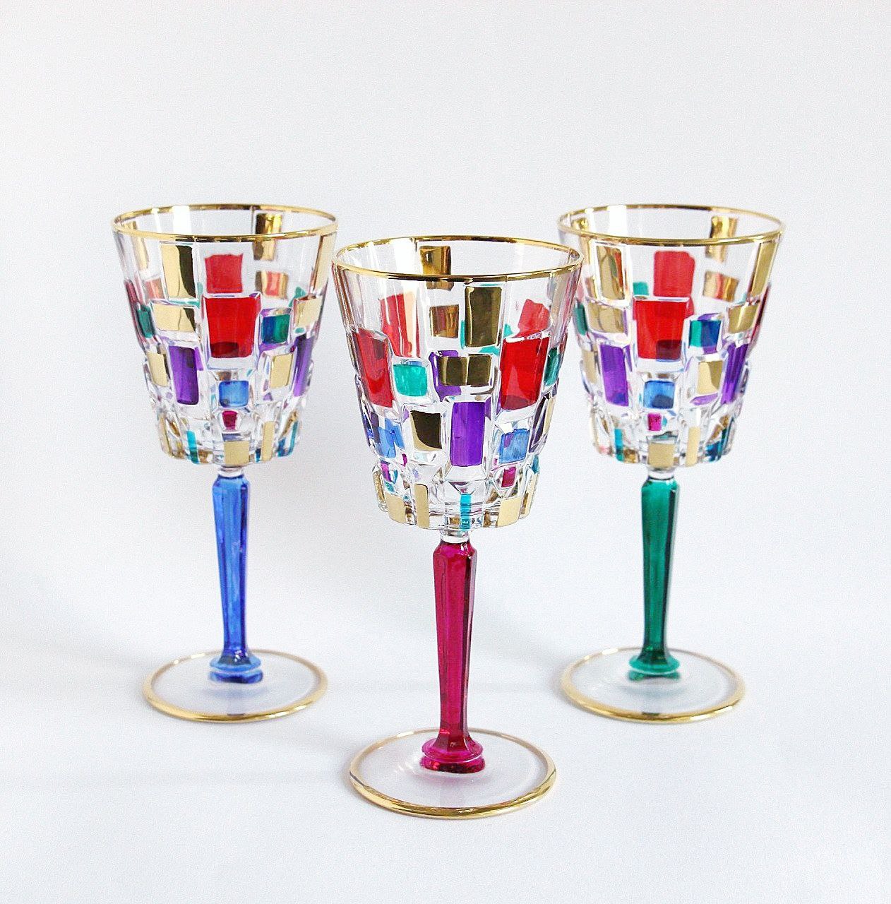 Colour wine set- etna