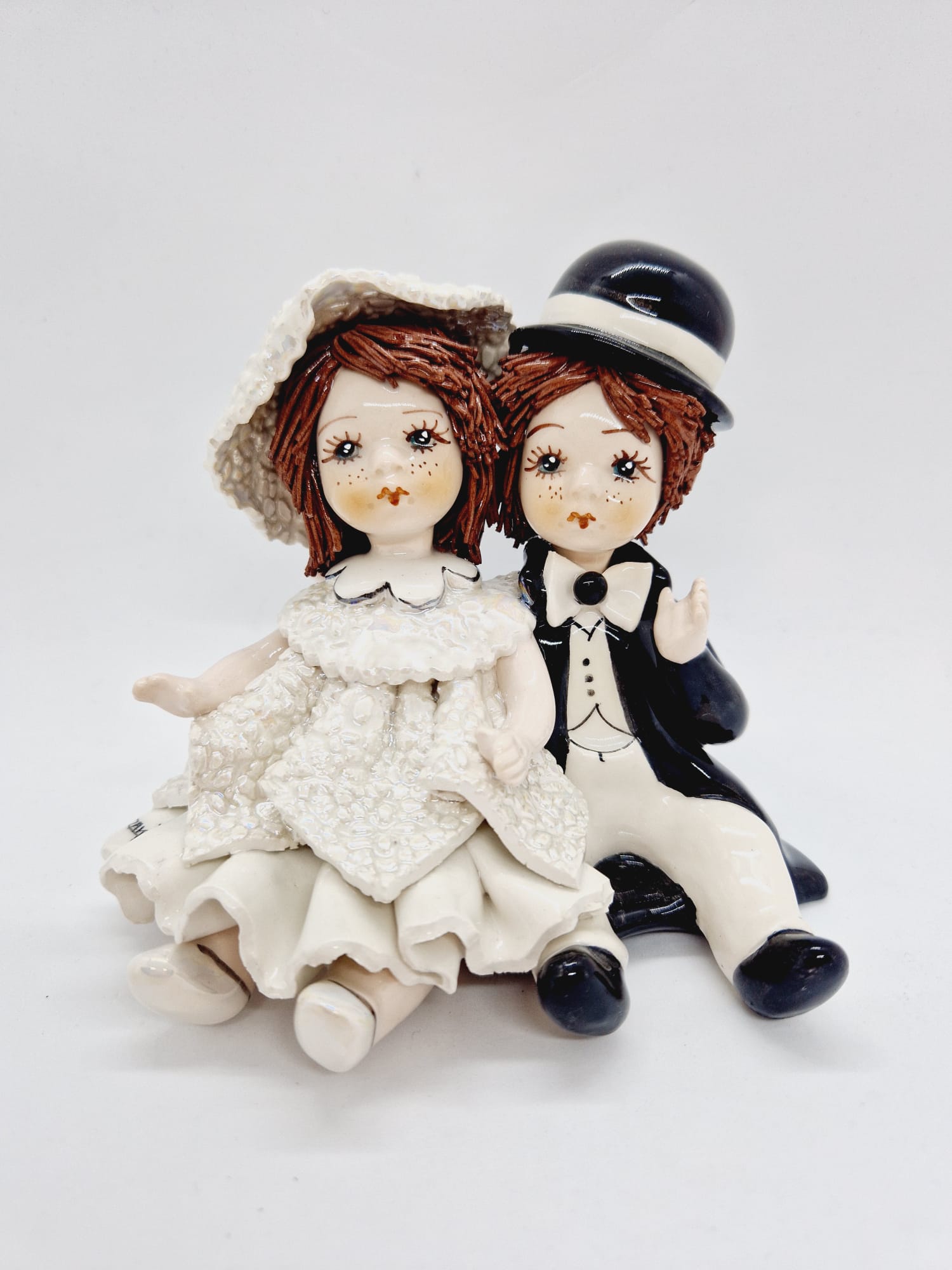 Lady and gentleman sitting