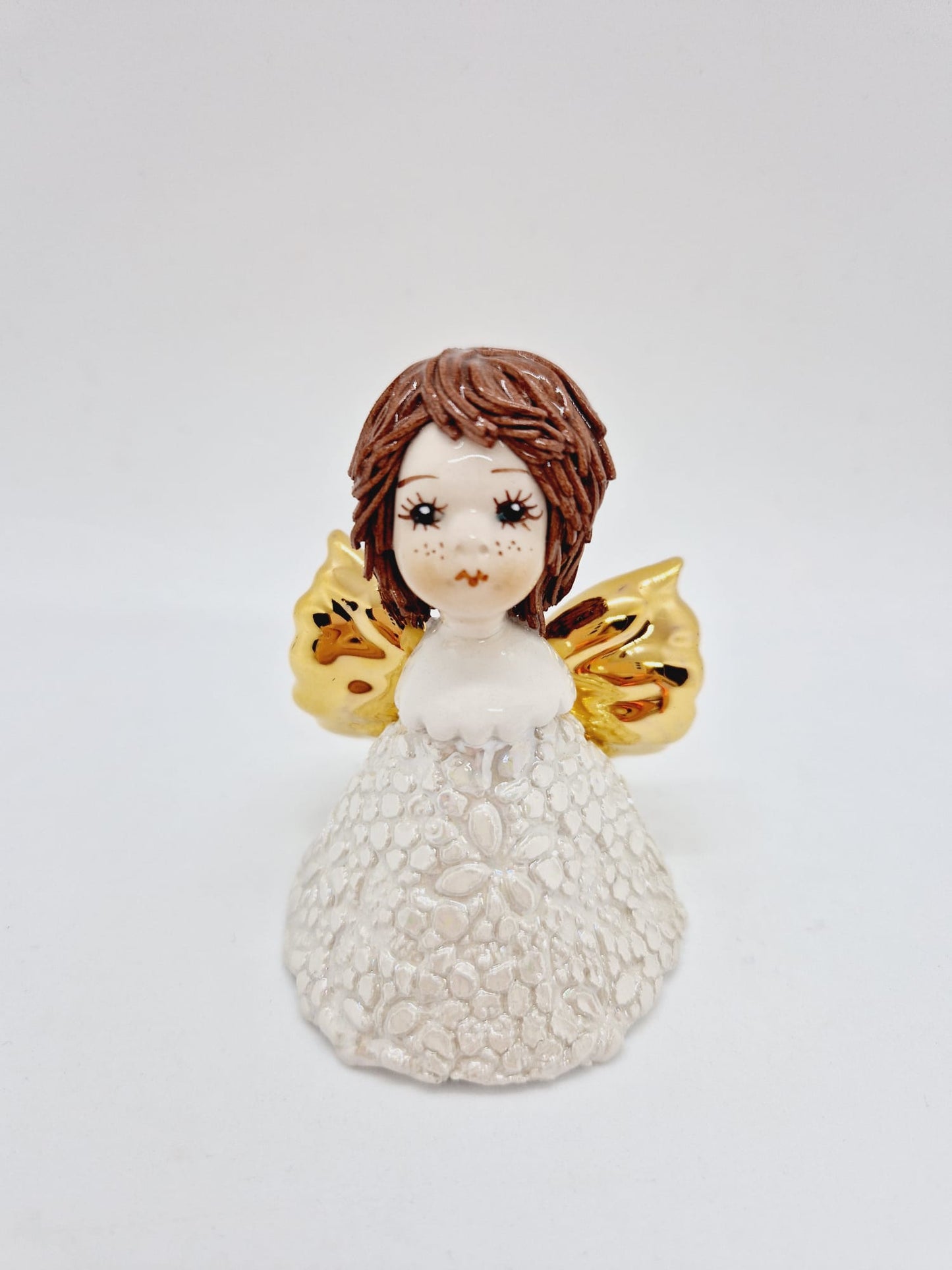 Angel with dark hair