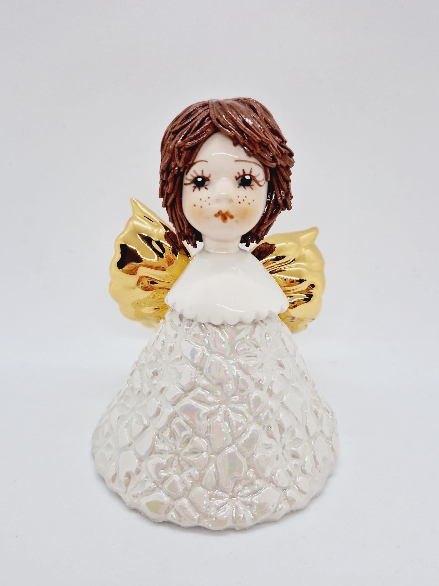 Angel with golden wings