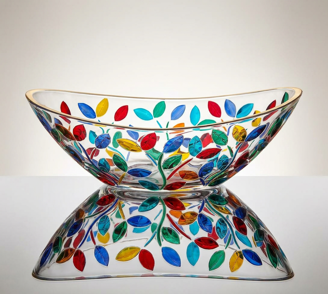 Colour oval bowl- Laurus
