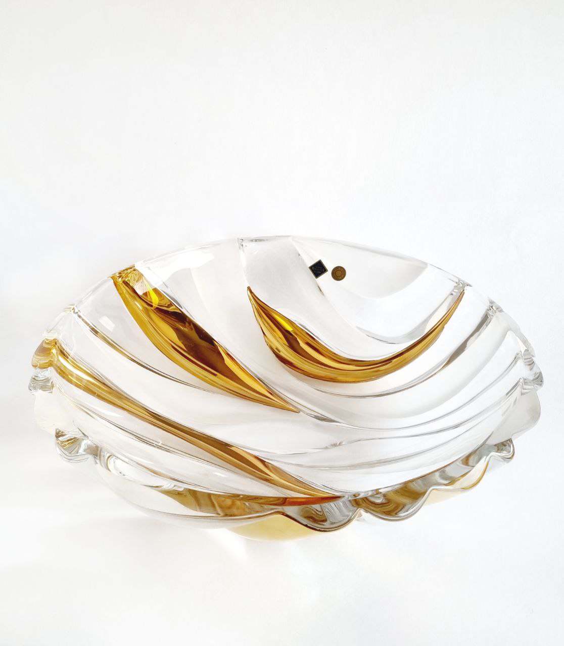 Crystal bowl- bamboo