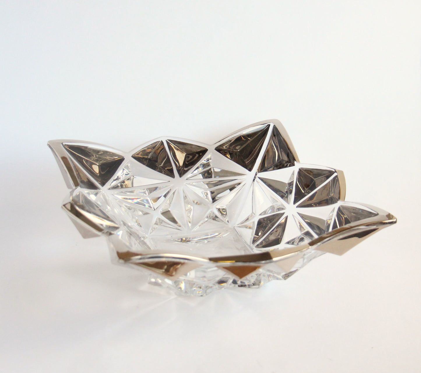 Crystal Bowl - Pyramid