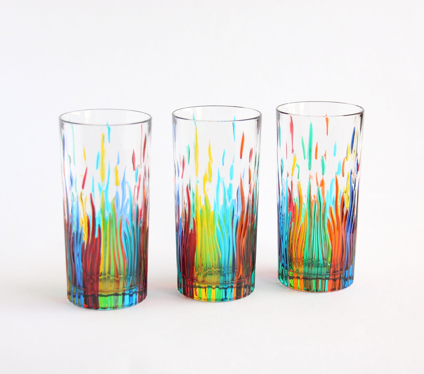 Crystal Long Drink set- Fire