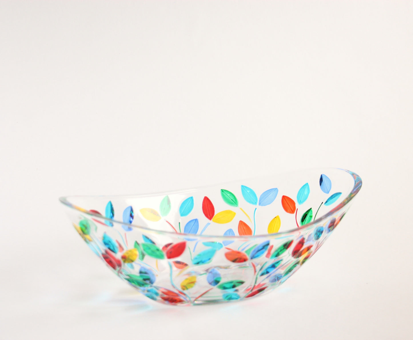 Colour oval bowl- laurus