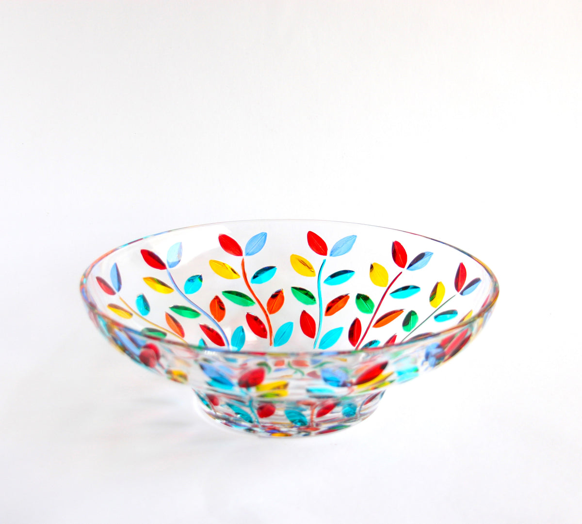 Crystal fruit bowl- laurus