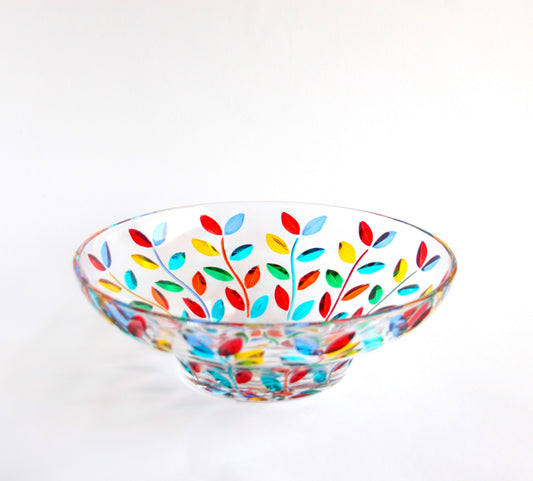 Crystal fruit bowl- laurus