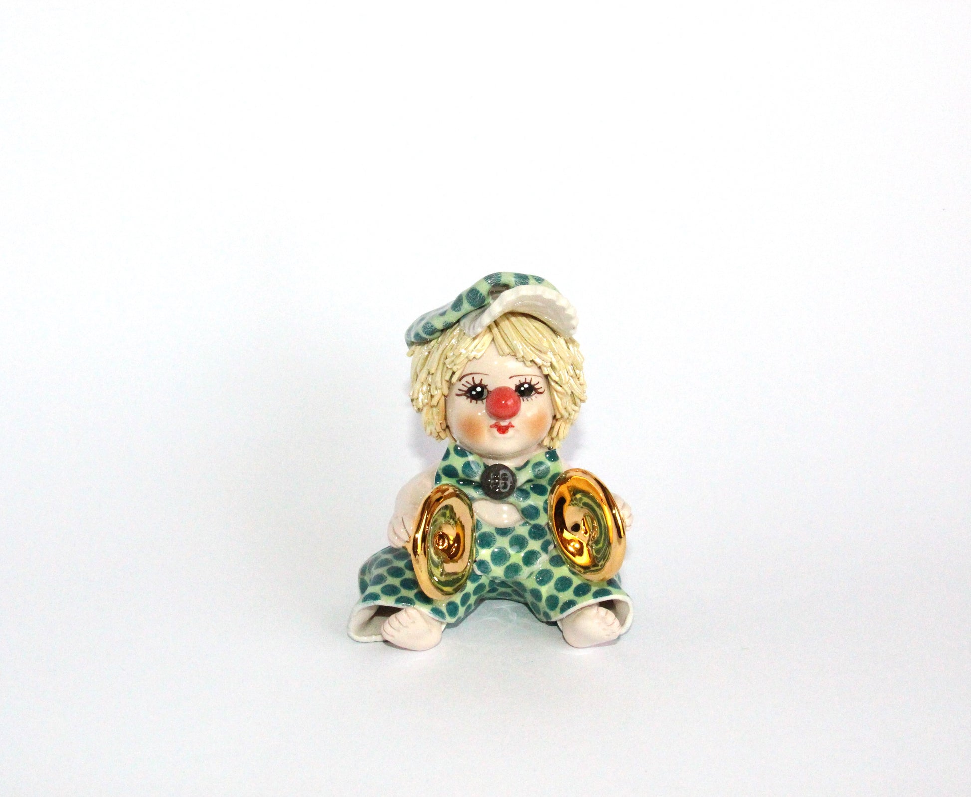 Musician with percussion instruments