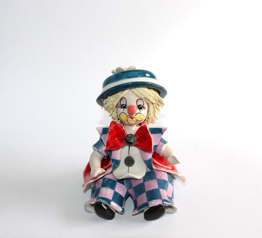 Clown with opened arms