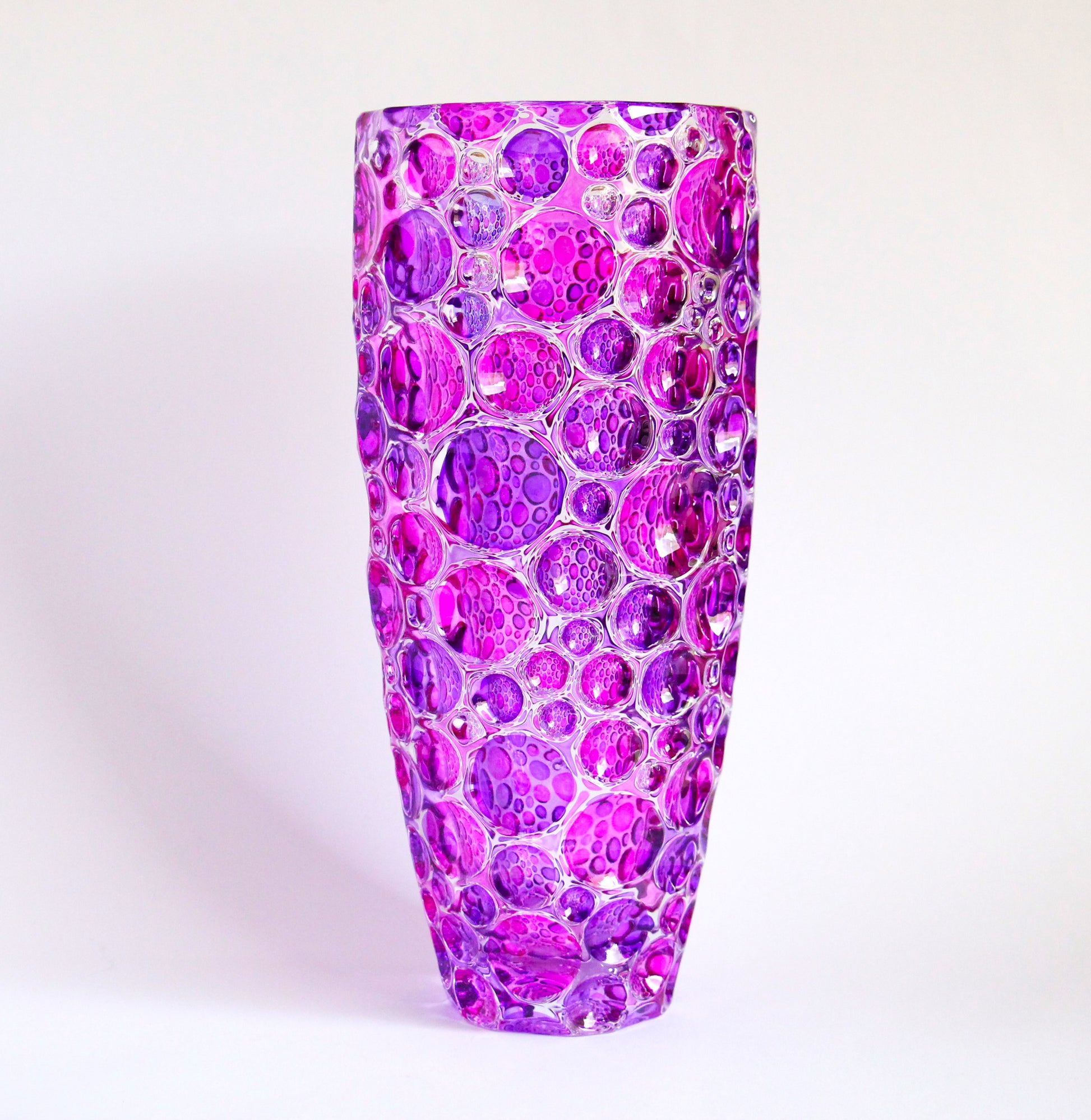 Purple vase