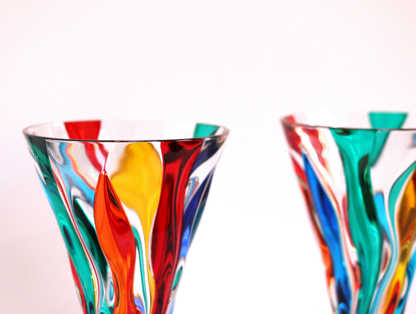 Colour wine set- Bamboo