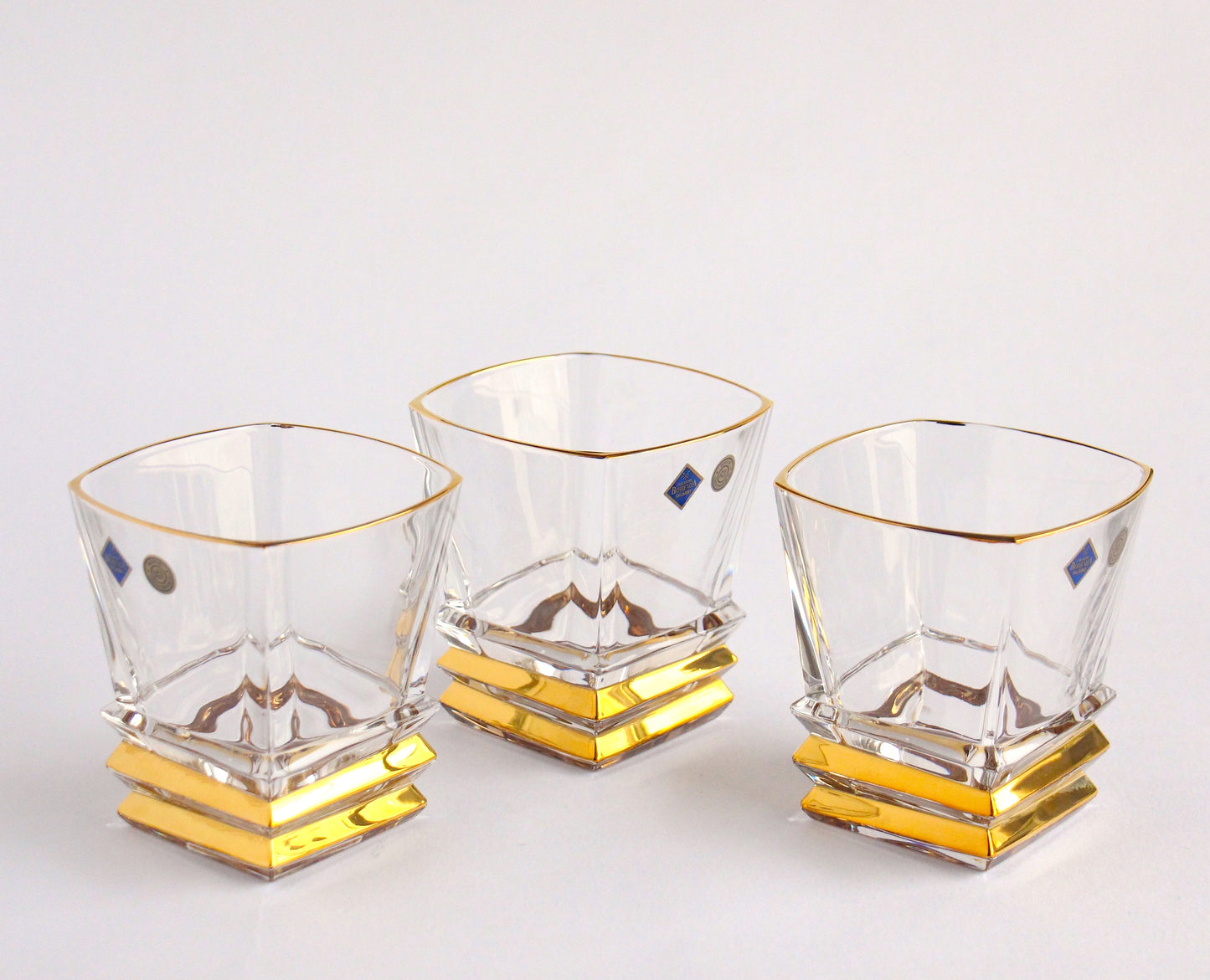 crystal whisky set- rocky