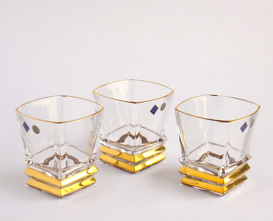crystal whisky set- rocky