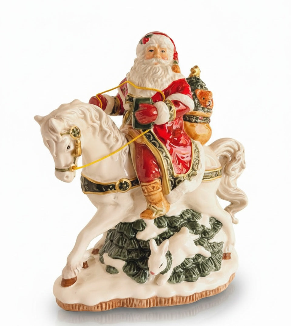 Santa riding a horse - Carillon