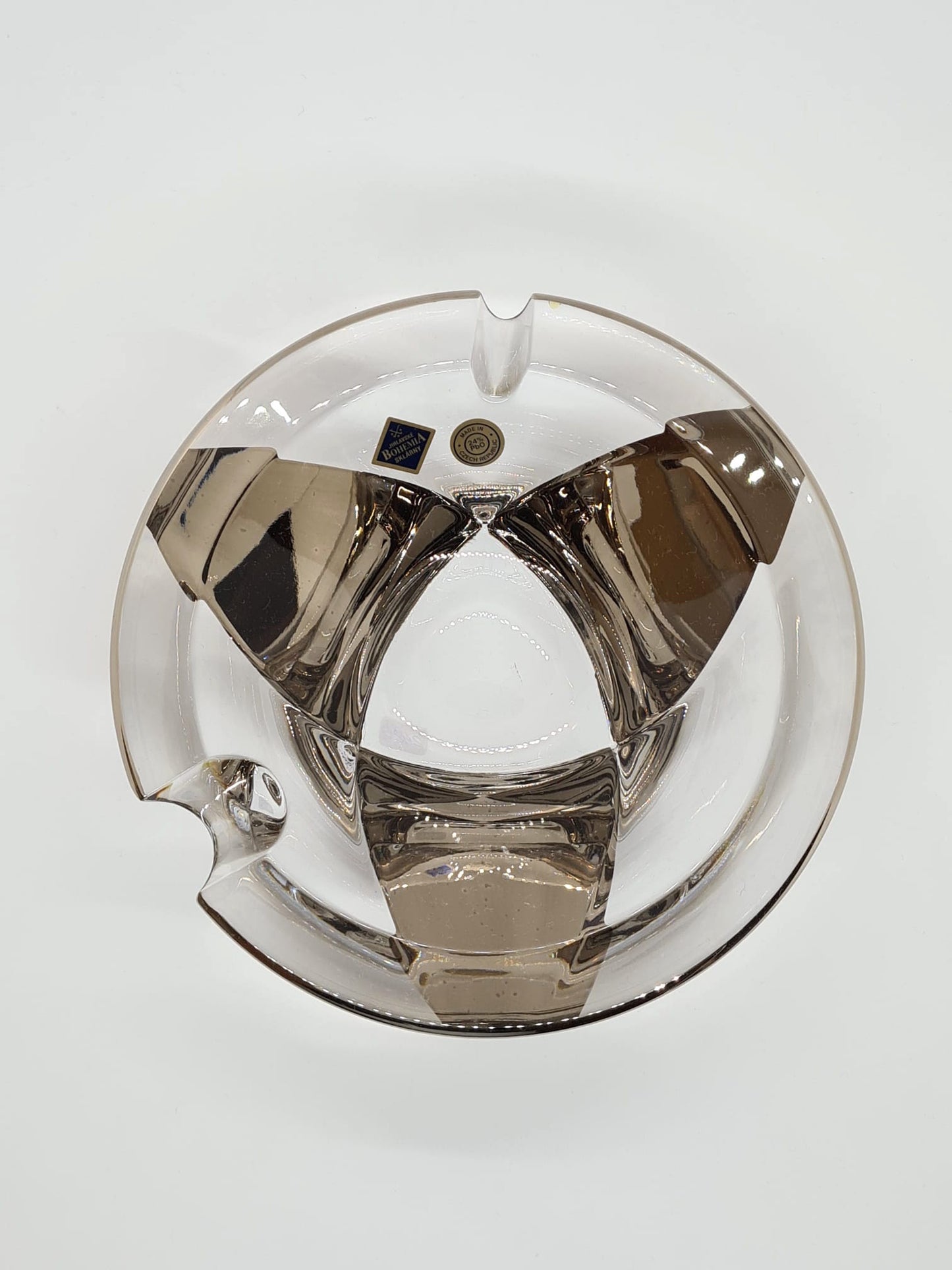 Crystal Ashtray- Triangel