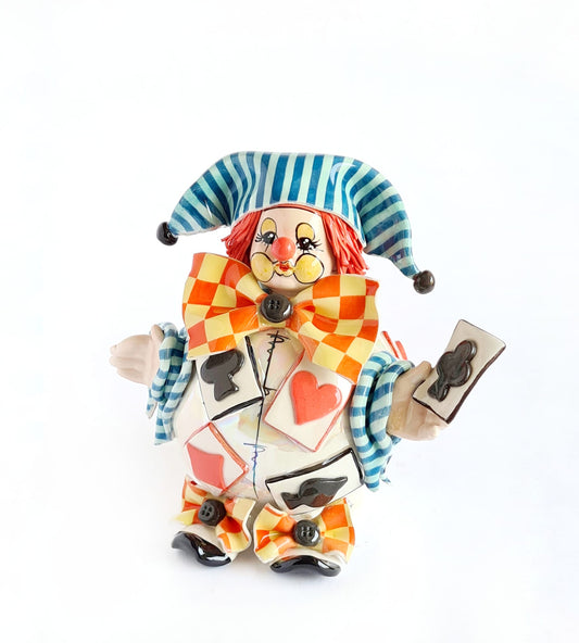 Clown playing cards