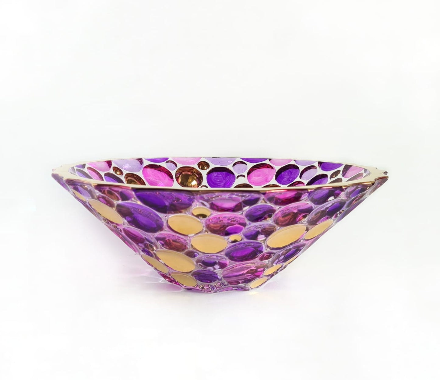 Purple Crystal bowl - Lisboa