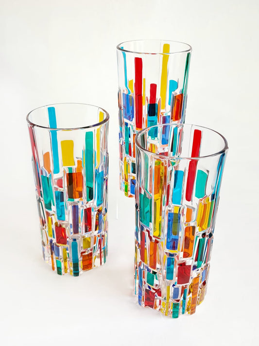 Colour long drink set- Etna