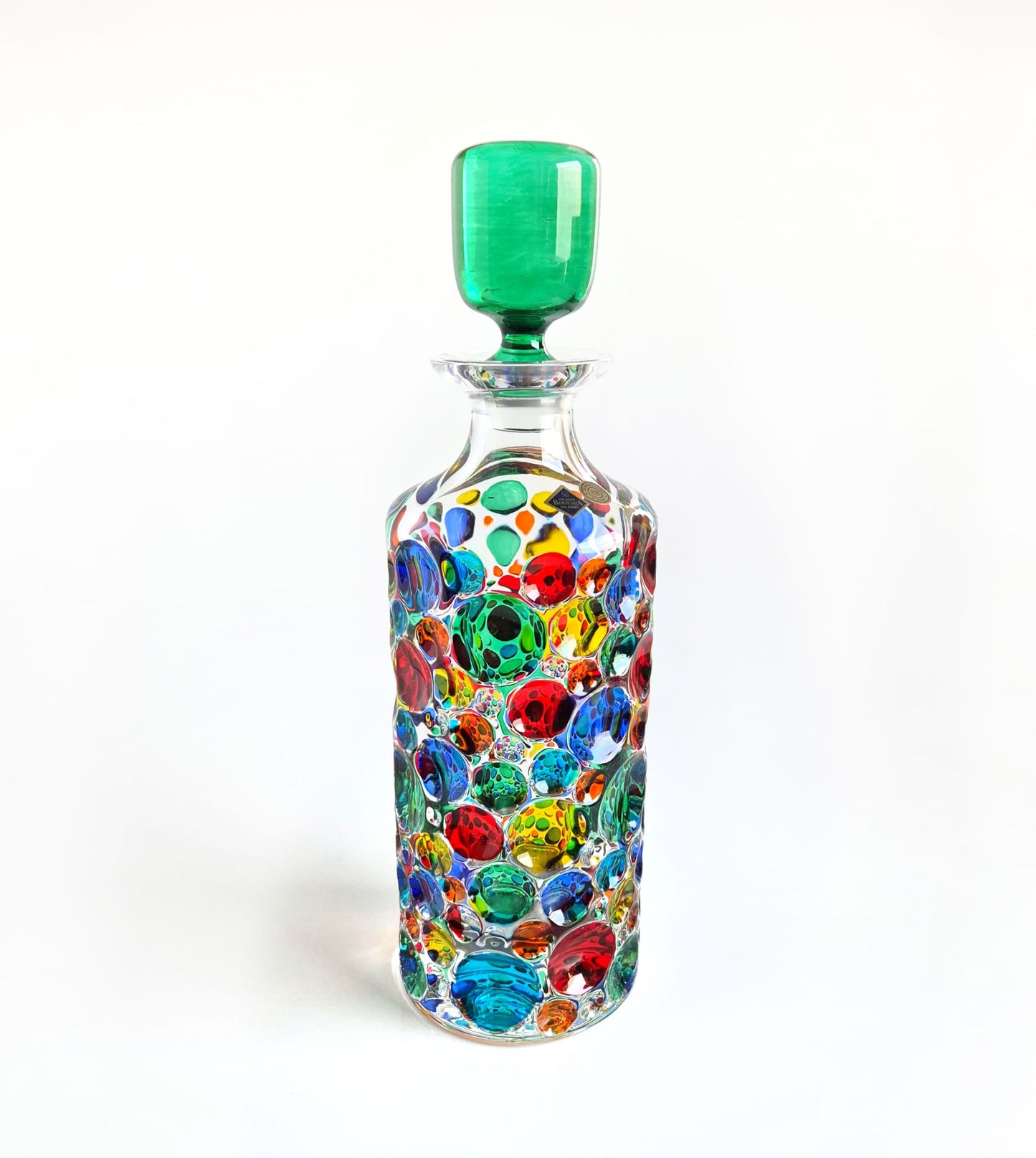 Colour crystal decanter - Lisboa
