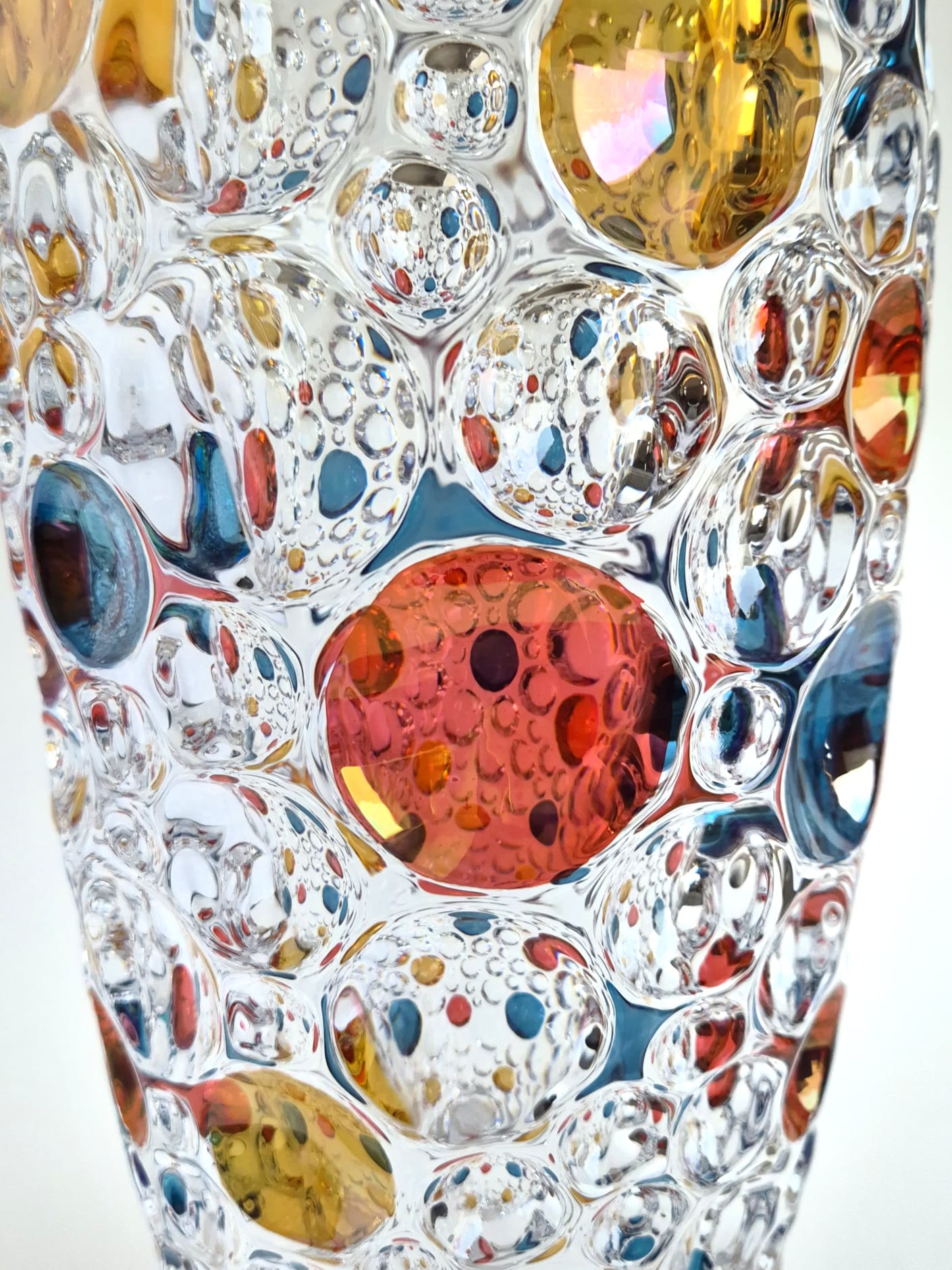 Colour crystal vase - Lisboa