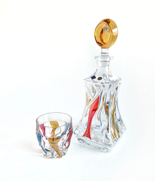 Crystal whiskey set - Bamboo