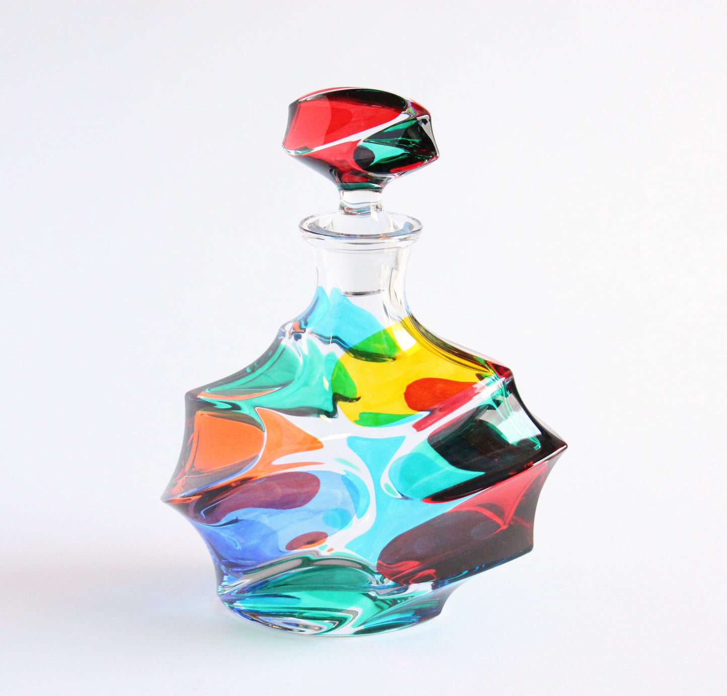 Crystal Liquor Bottle - Calypso