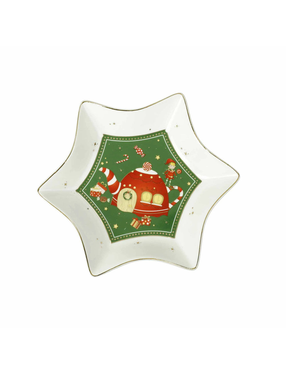 Christmas star tray