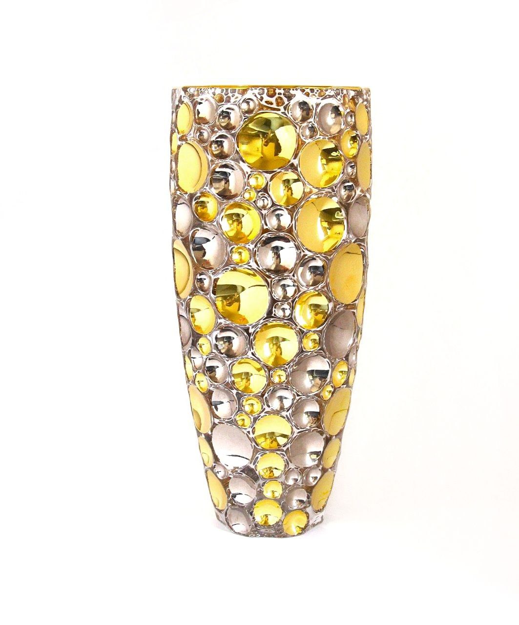 Gold platinum vase