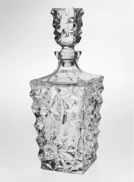 Crystal liquor bottle- Glacier
